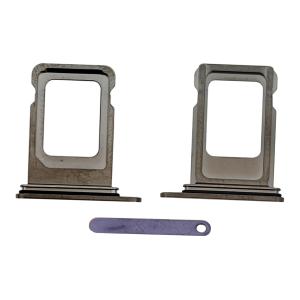 COUVERCLE CACHE BATTERIE COQUE ARRIERE POUR IPHONE 14 PRO VIOLET / DEEP PURPLE AVEC CHASSIS COMPATIBLE