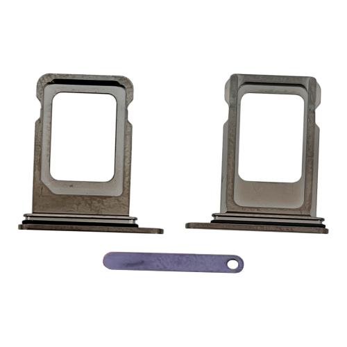 COUVERCLE CACHE BATTERIE COQUE ARRIERE POUR IPHONE 14 PRO VIOLET / DEEP PURPLE AVEC CHASSIS COMPATIBLE