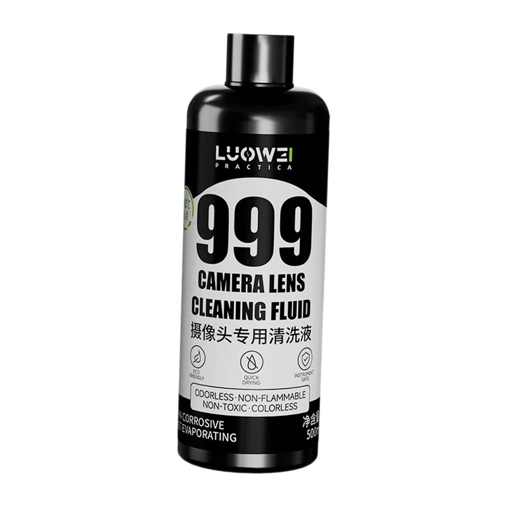 DETERGENTE LUOWEI LW-999 PER PULIZIA OTTICA E SENSORE FOTOCAMERA 500ml