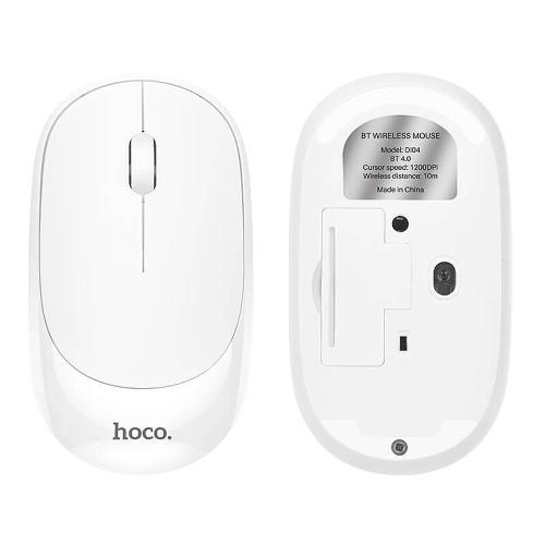 MOUSE WIRELESS HOCO DI04 PLUS BIANCO - BLISTER RETAIL