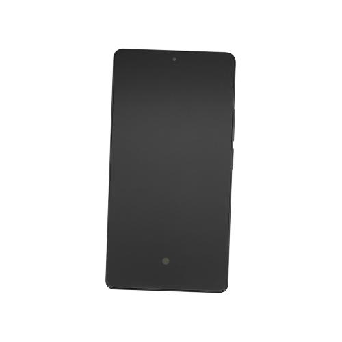 DISPLAY LCD FOR XIAOMI REDMI NOTE 14S BLACK / MIDNIGHT BLACK WITH FRAME 56000300N6R00 - SERVICE PACK