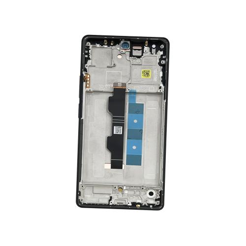DISPLAY LCD FOR XIAOMI REDMI NOTE 14S BLACK / MIDNIGHT BLACK WITH FRAME 56000300N6R00 - SERVICE PACK