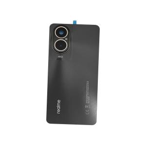 AKKUDECKEL RUCKSEITE BACKCOVER FUR REALME C67 4G RMX3890 SCHWARZ / BLACK ROCK 621033000167 - SERVICE PACK
