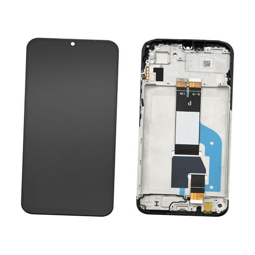 DISPLAY LCD PER XIAOMI REDMI 15C 4G 25078RA3EA (NON EU VERSION 16.7CM) NERO CON FRAME