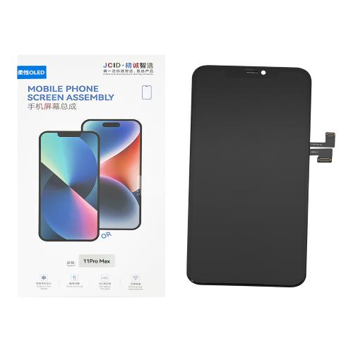 DISPLAY LCD PER IPHONE 11 PRO MAX (HARD OLED JCID COG IC Intercambiabile)