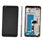 DISPLAY LCD PER LG X320 K30 2019 NERO CON FRAME