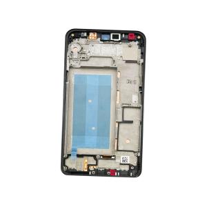 PANTALLA LCD PARA LG LM-X520 LM-X525 K50 Q60 NEGRO CON MARCO