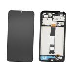 DISPLAY LCD PER XIAOMI REDMI 12C 22120RN86G NERO CON FRAME