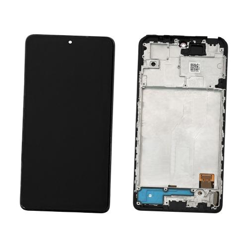 PANTALLA LCD PARA XIAOMI REDMI NOTE 10 PRO 4G M2101K6G M2101K6R NEGRO TARNISH CON MARCO (OLED) (O/S)