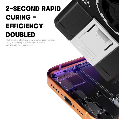 COLLA PER RIPARAZIONI FRAME A POLIMERARIZZAZIONE UV LUOWEI LW-128 TRASPARENTE 30ml