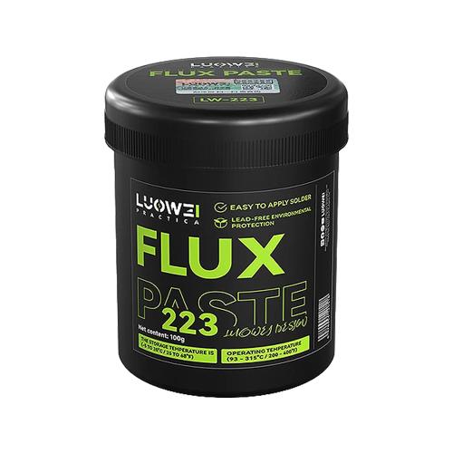 FLUSSANTE LUOWEI LW-223 PASTA PER SALDATURE TRASPARENTE 100g