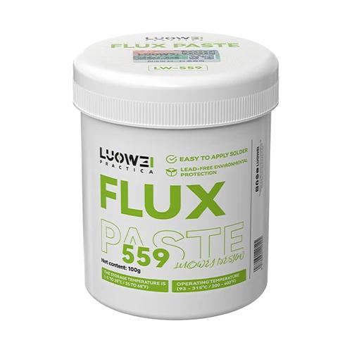 FLUSSANTE LUOWEI LW-559 PASTA PER SALDATURE BIANCA 100g