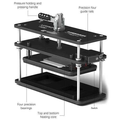 MORSA A PRESSIONE LUOWEI LW-330 A TEMPERATURA COSTANTE PER CHIUSURA SMARTPHONE