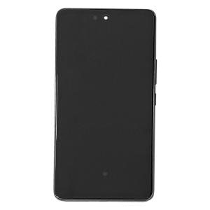 DISPLAY LCD PER SAMSUNG A536B A53 NERO CON FRAME (OLED) (O/S)