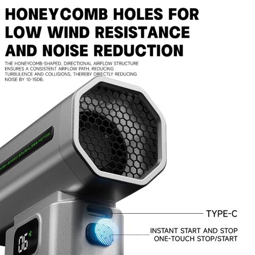 SOFFIATORE E ASPIRATORE PORTATILE LUOWEI C2 MINI JET