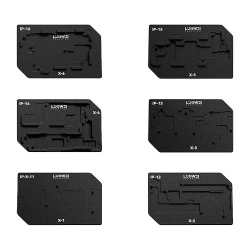 PRERISCALDATORE DISSALDANTE LUOWEI HS3-PRO + KIT MODULI IPHONE X - 16 SERIES