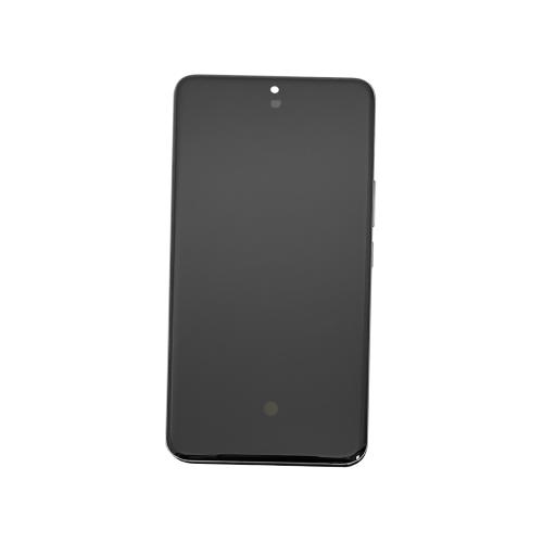 BILDSCHIRM LCD FUR HUAWEI HONOR 90 5G REA-NX9 SILVER MIT RAHMEN (AMOLED)