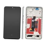 DISPLAY LCD PER HONOR 200 BIANCO / MOONLIGHT WHITE CON FRAME (OLED)