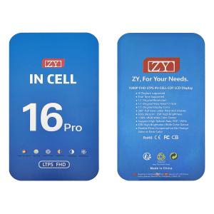 BILDSCHIRM LCD FUR IPHONE 16 PRO (INCELL ZY LTPS IC Austauschbar) 120Hz