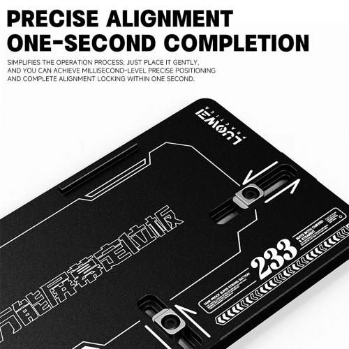 DIMA POSIZIONAMENTO UNIVERSALE LUOWEI LW-233 VETRO DISPLAY LCD