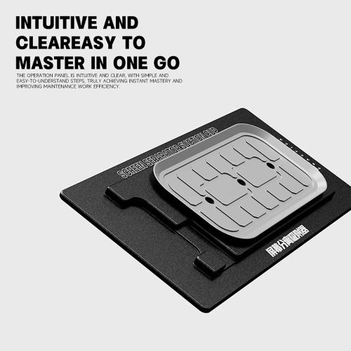 PIASTRA CON PAD IN SILICONE LUOWEI LW-234 PER PIASTA SEPARATRICE VACUUM