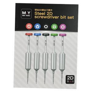 KIT CACCIAVITI 2D M.Y STEEL DRILL (5 IN 1)