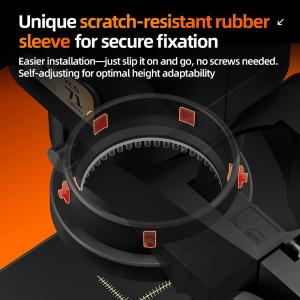 LAMPADA PER MICROSCOPIO YCS 70 ULTRA 144 LED CON ILLUMINAZIONE A ZONE