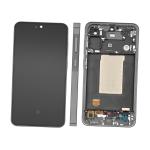 DISPLAY LCD PER SAMSUNG A566B A56 5G NERO / AWESOME GRAPHITE CON FRAME GH82-36829A - SERVICE PACK