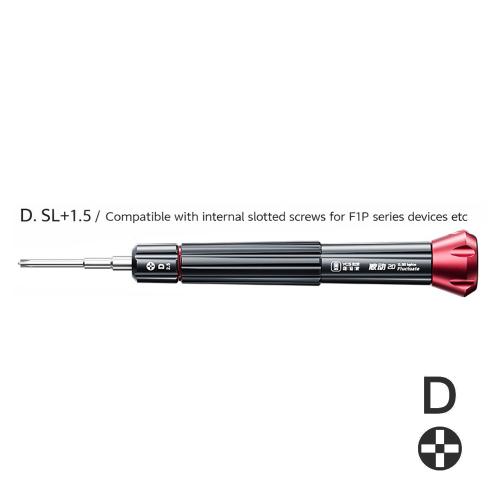 CACCIAVITE CON PUNTA A STELLA PINHEAD 2.5 2D DINAMOMETRICO YCS MOD.D