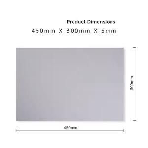 PIANO DA LAVORO M.Y TAPPETINO IN SILICONE GRIGIO