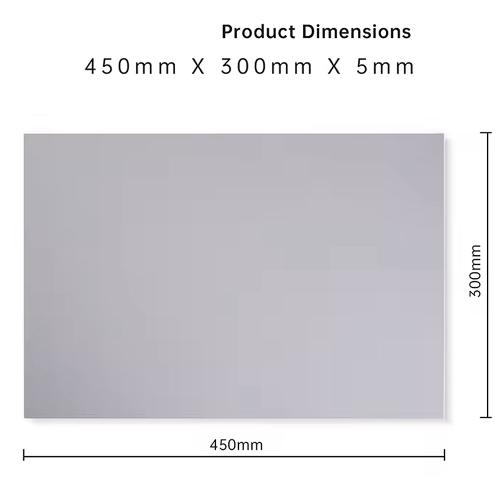 PIANO DA LAVORO M.Y TAPPETINO IN SILICONE GRIGIO