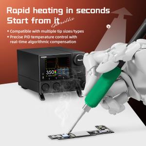 STAZIONE SALDANTE QIANLI H400 T210 / T245 PER SALDATURA A STAGNO INTELLIGENTE 