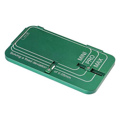 DIMA POSIZIONAMENTO UNIVERSALE M.Y VETRO DISPLAY LCD PER IPHONE 12 - 17 SERIES