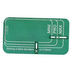 DIMA POSIZIONAMENTO UNIVERSALE M.Y VETRO DISPLAY LCD PER IPHONE 12 - 17 SERIES