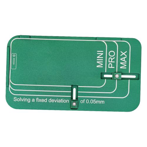 DIMA POSIZIONAMENTO UNIVERSALE M.Y VETRO DISPLAY LCD PER IPHONE 12 - 17 SERIES