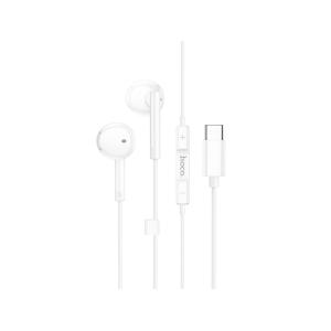 CUFFIE AURICOLARI HOCO M95 TYPE-C HANDSFREE CON MICROFONO BIANCO