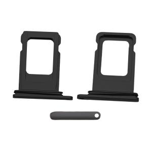 BATTERY BACK COVER REAR FOR IPHONE 11 BLACK WITH FRAME COMPATIBLE