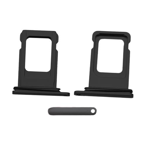 BATTERY BACK COVER REAR FOR IPHONE 11 BLACK WITH FRAME COMPATIBLE