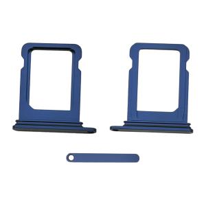 BACK COVER PER IPHONE 12   MINI BLU CON FRAME COMPATIBILE