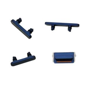 BACK COVER PER IPHONE 12   MINI BLU CON FRAME COMPATIBILE