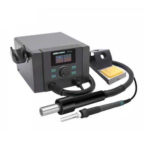 STAZIONE SALDANTE QUICK 8786 PRO 2IN1 PER SALDATURE A STAGNO ED ARIA CALDA