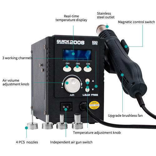 STAZIONE SALDANTE QUICK 2008 PRO AD ARIA CALDA 