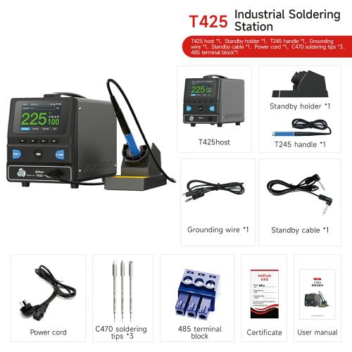 STAZIONE SALDANTE AIXUN T425 PER SALDATURA A STAGNO INTELLIGENTE