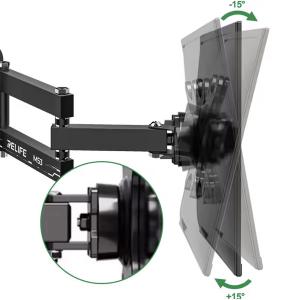 SUPPORTO DI SOSTEGNO VESA RELIFE MS3 CON INCLINAZIONE REGOLABILE E ROTAZIONE A 360° PER DISPLAY LCD DA 14 A 27 POLLICI