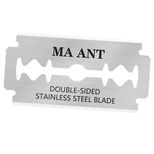 KIT LAMA IN ACCIAIO INOSSIDABILE CON LAMA A DOPPIA FACCIA MAANT (50 PZ)