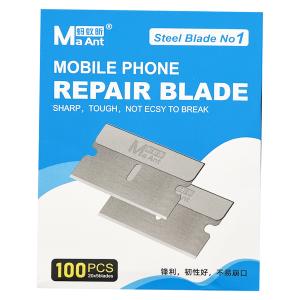 KIT LAMA IN ACCIAIO AL CARBONIO AD ALTA RESISTENZA MAANT NO. 1 (100 PZ)