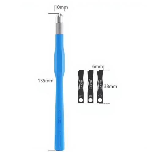 IMPUGNATURA MAANT M098 PER RIMOZIONE COLLA CON SET LAME (4in1)