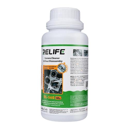 RELIFE RL-568 LIQUIDO 500G PER PULIZIA FOTOCAMERA AD ULTRASUONI 