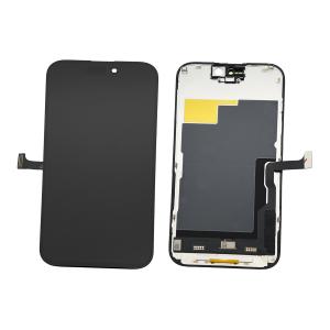 DISPLAY LCD PER IPHONE 15 PRO NERO (INCELL ZY FFHD IC Intercambiabile) 120Hz