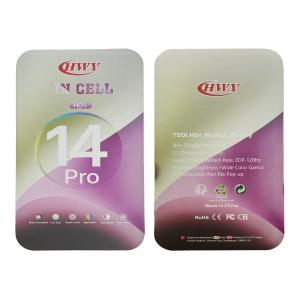 DISPLAY LCD PER IPHONE 14 PRO  NERO (INCELL ZY a-Si IC Intercambiabile) 120Hz